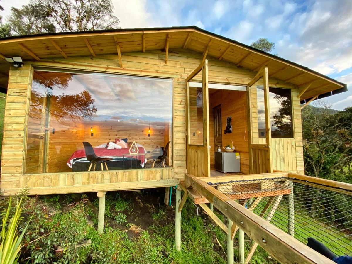 Neusa Hills Glamping Hotell Tausa Viejo Exteriör bild